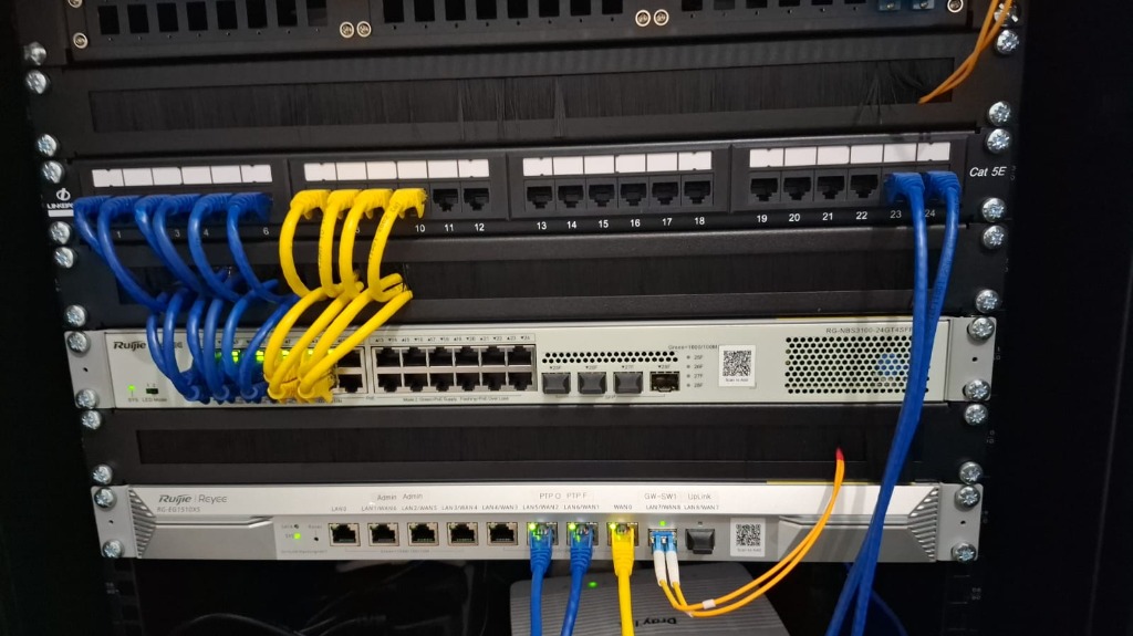 Neat rack equipment installation